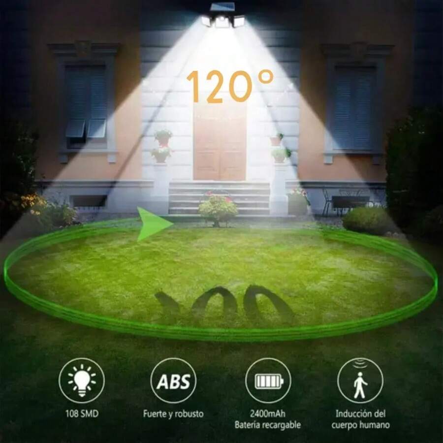 Lámparas Solares para Exterior 20W