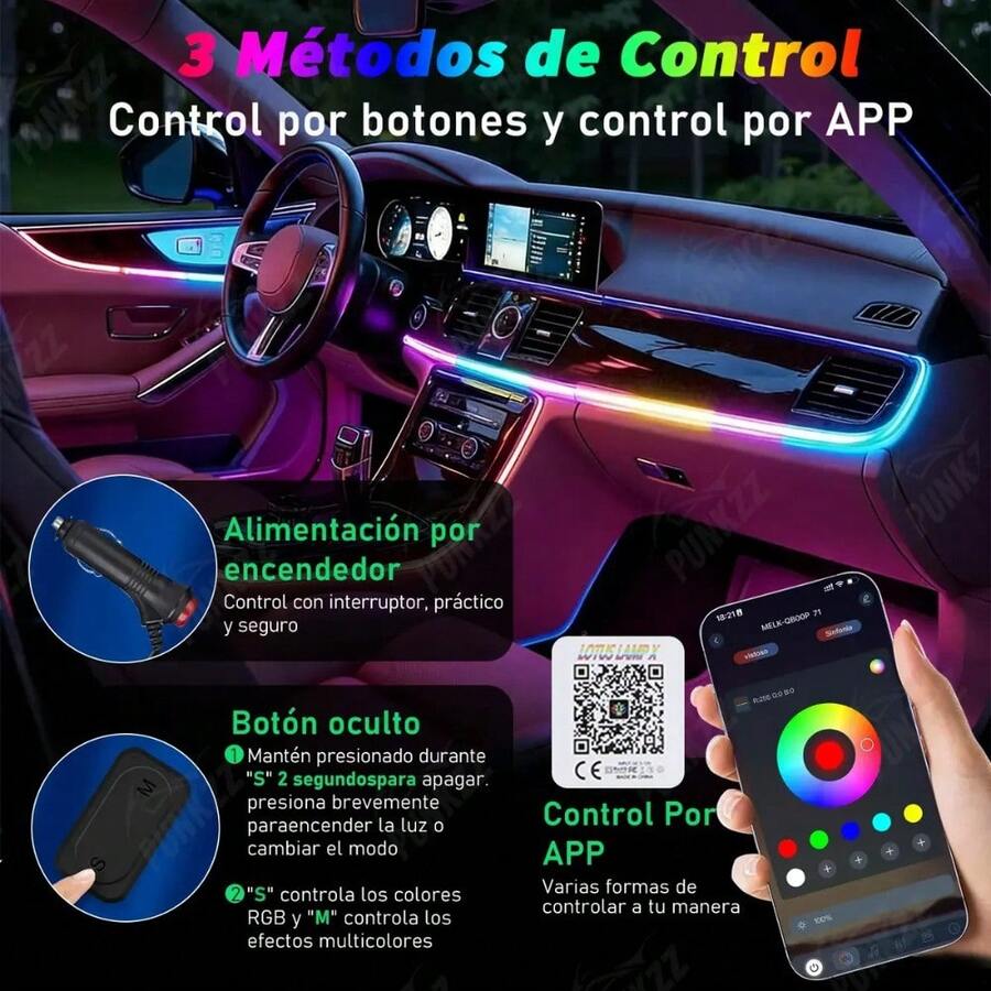 Luces LED Interior para Auto