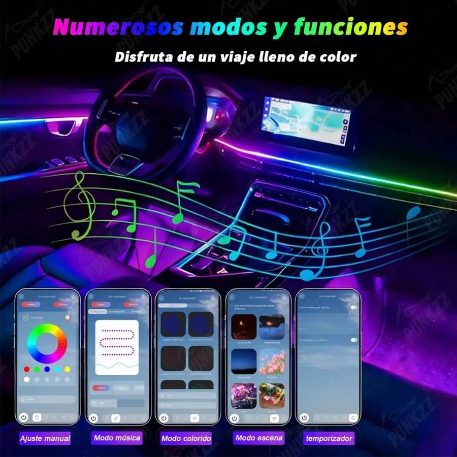 Luces LED Interior para Auto