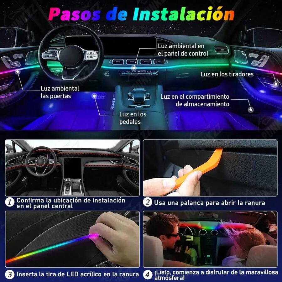 Luces LED Interior para Auto