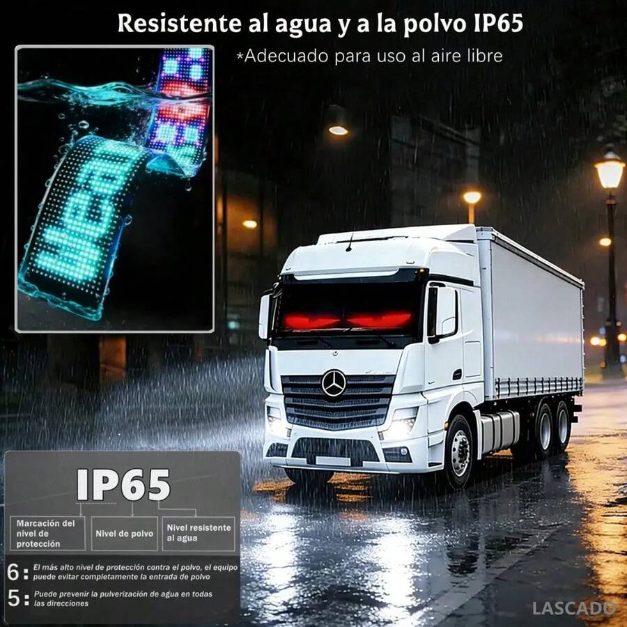 Luces LED Pantalla Programable para Auto