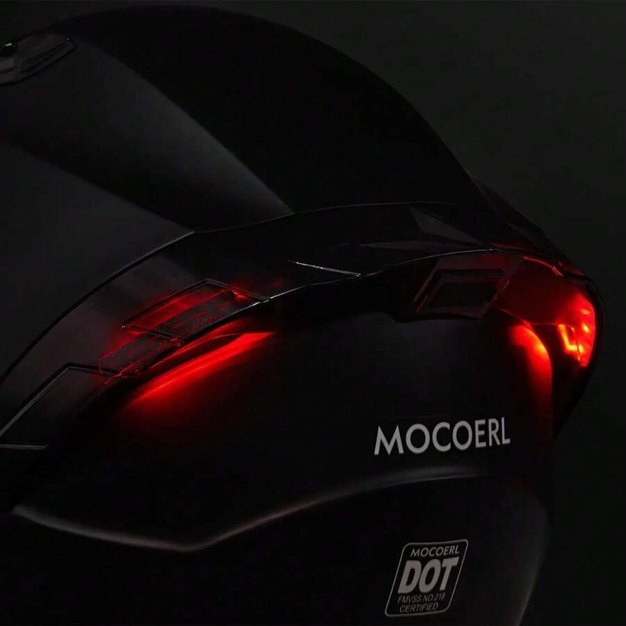 Casco Moto con Bluetooth y Luz