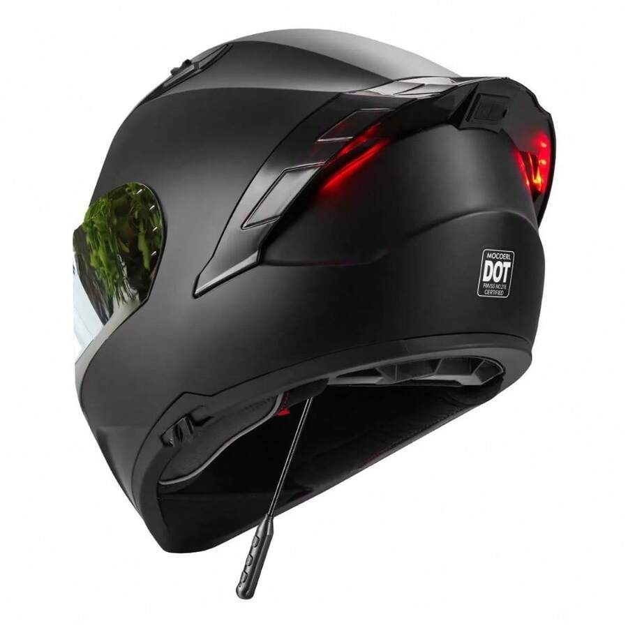 Casco Moto con Bluetooth y Luz
