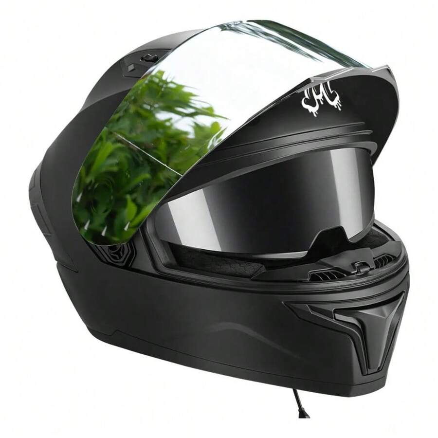Casco Moto con Bluetooth y Luz