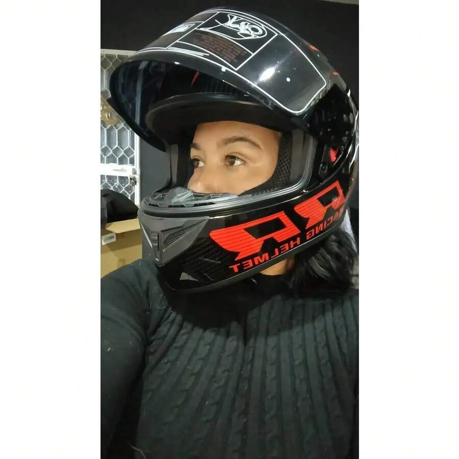 Casco Integral Deportivo Para Motocicleta