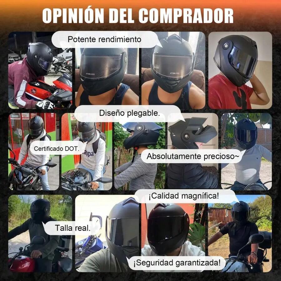 Casco Integral Deportivo Abatible
