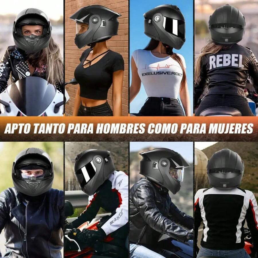Casco Integral Deportivo Abatible