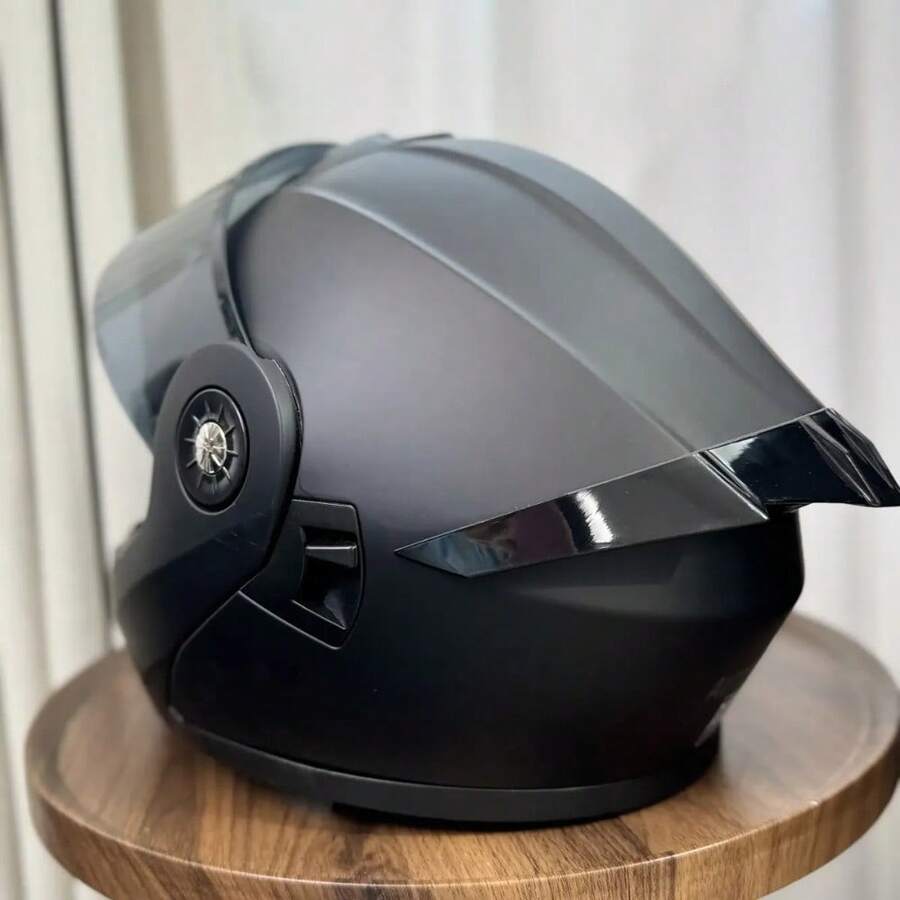 Casco Abatible para Moto con Doble Visera