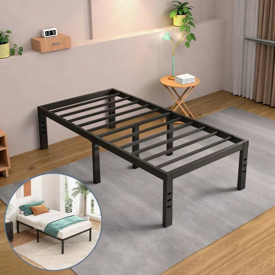 Base de Cama Individual de Metal