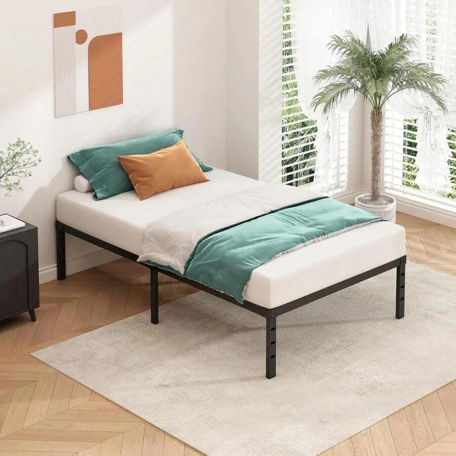 Base de Cama Individual de Metal