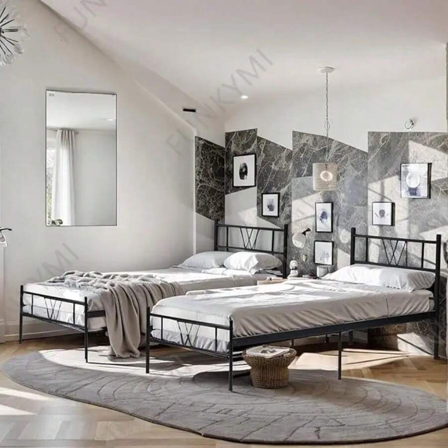 Cama Individual de Metal