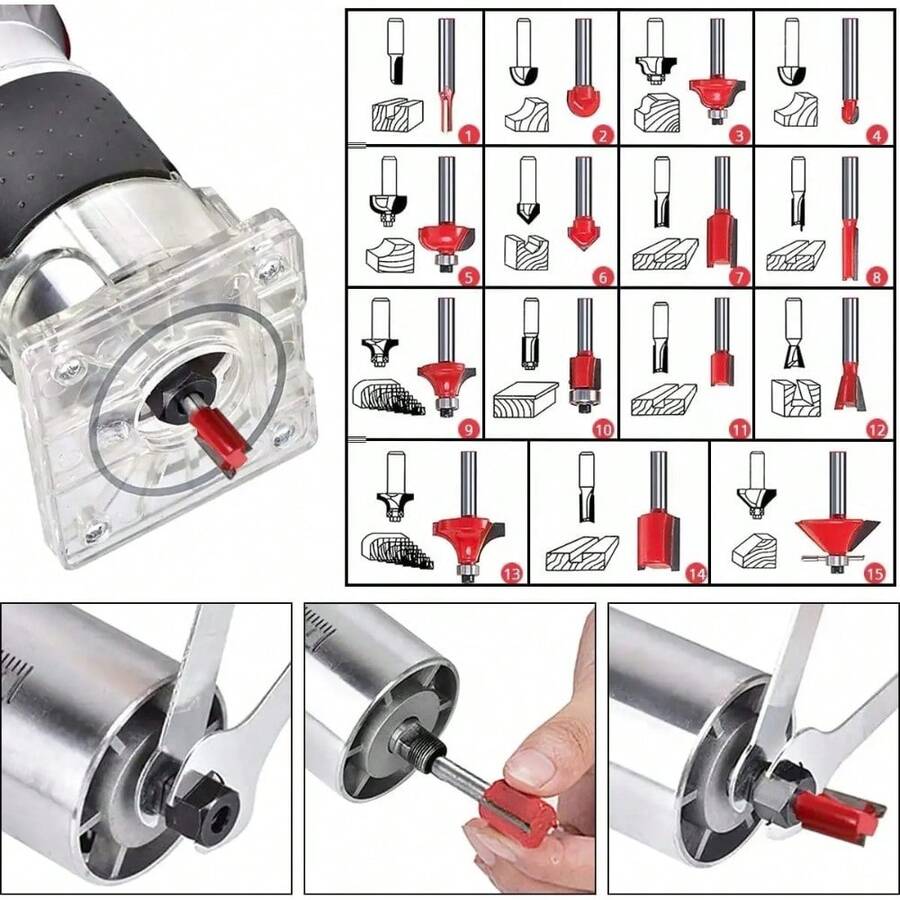 Fresadora de Madera 110V