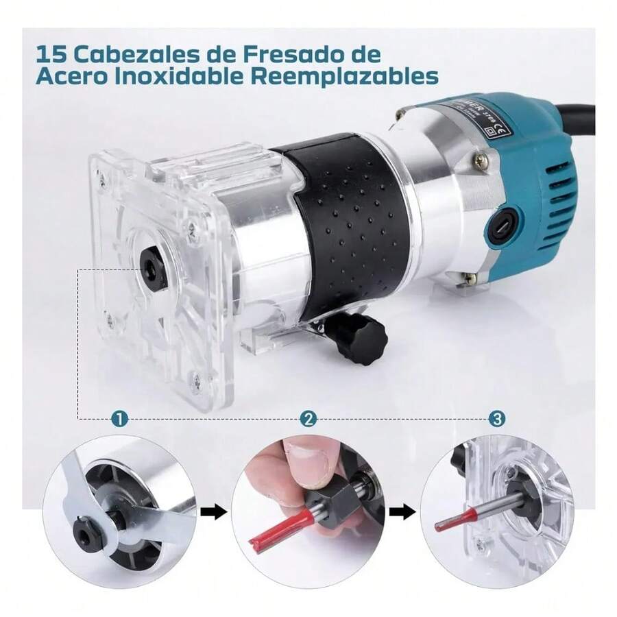 Fresadora de Madera 110V