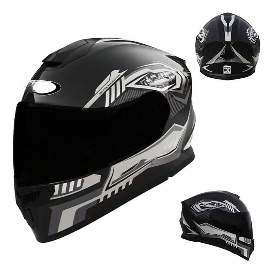 Casco Completo con Visor Retráctil