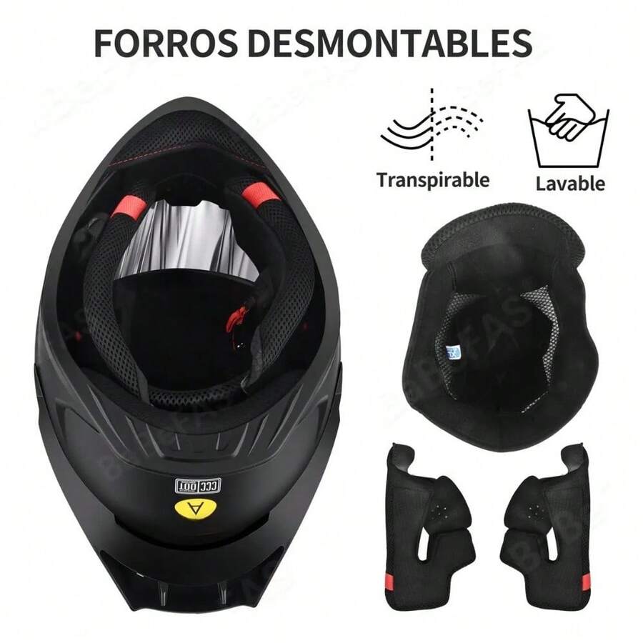 Casco Moto XL
