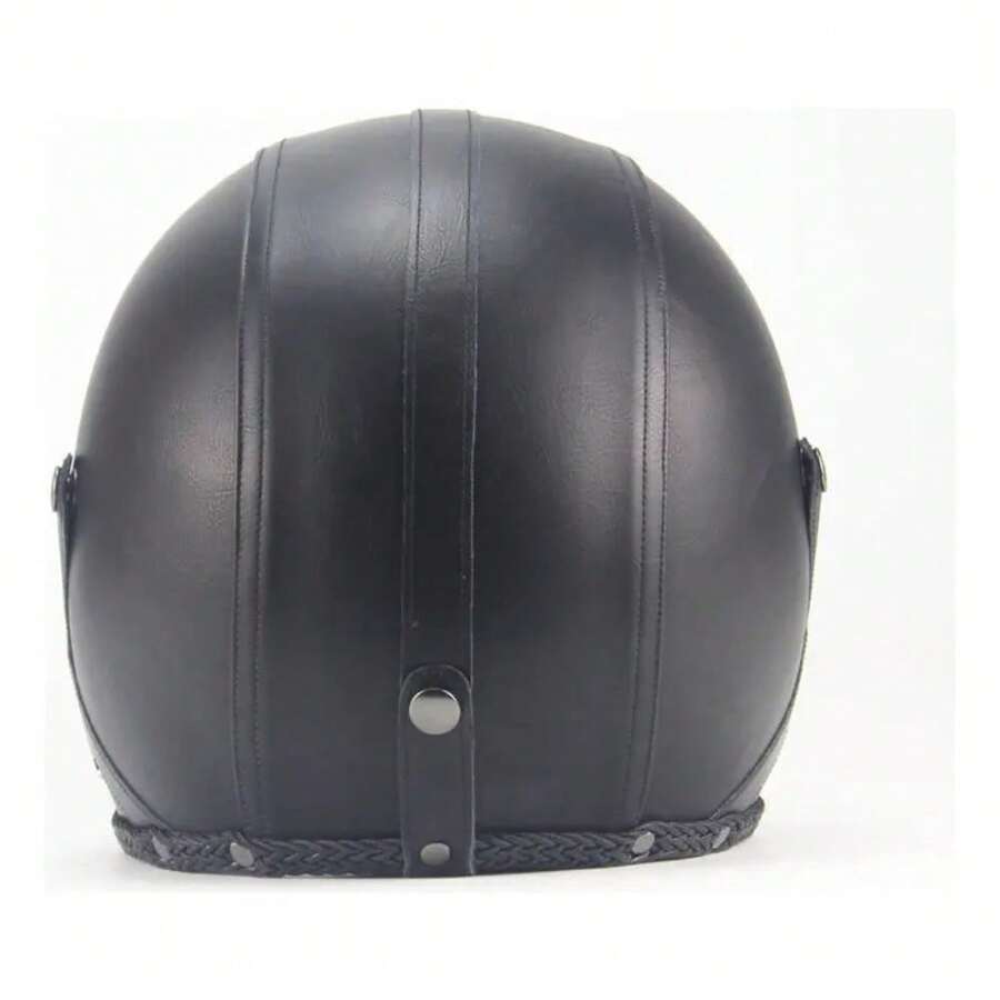 Casco Moto Medio Careta