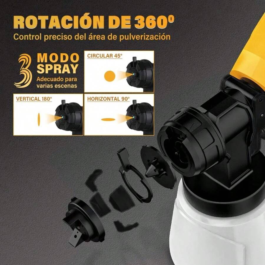 Pistola de Aerosol Profesional Inalámbrica