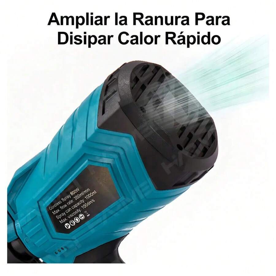 Pistola de Pintura Inalámbrica 800W