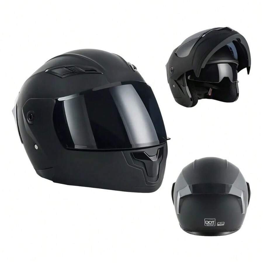 Casco Modular para Motocicleta Flip-Up