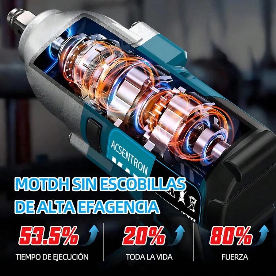 Llave de Impacto Inalámbrica 21V