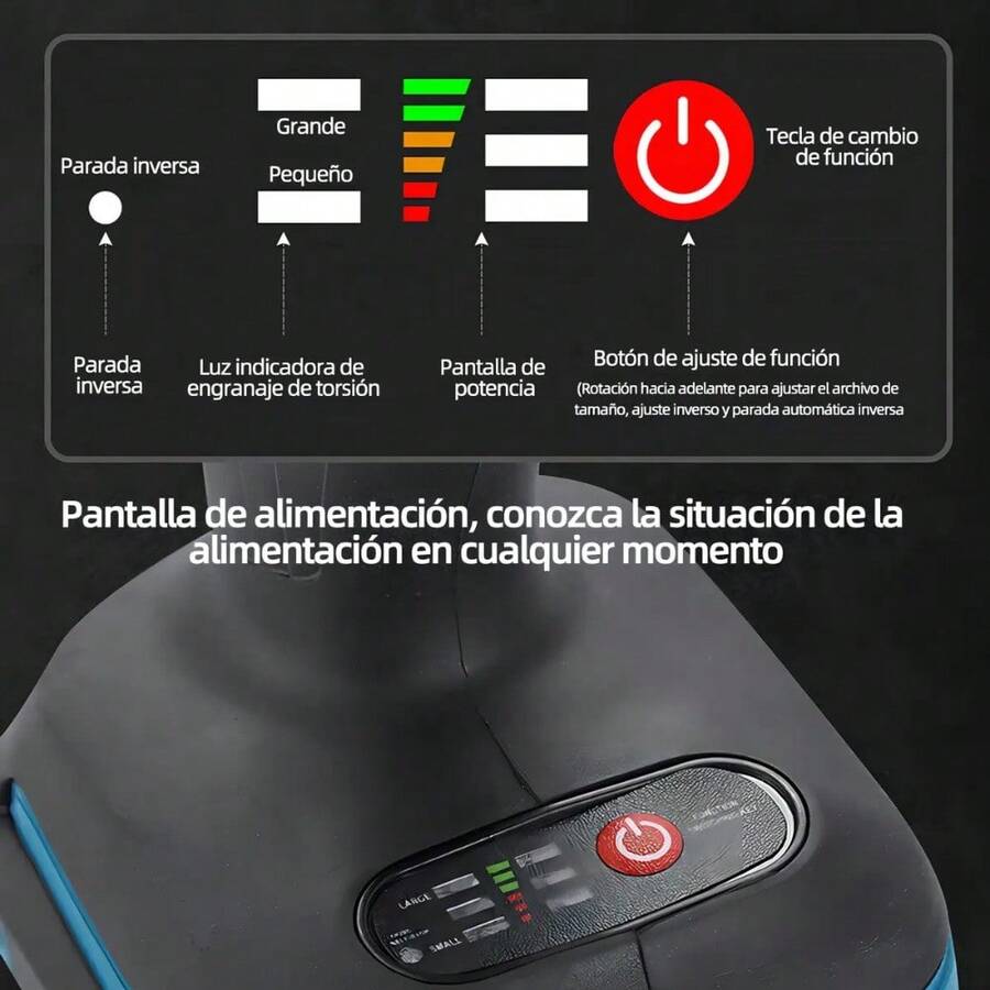 Llave de Impacto Inalámbrica 21V