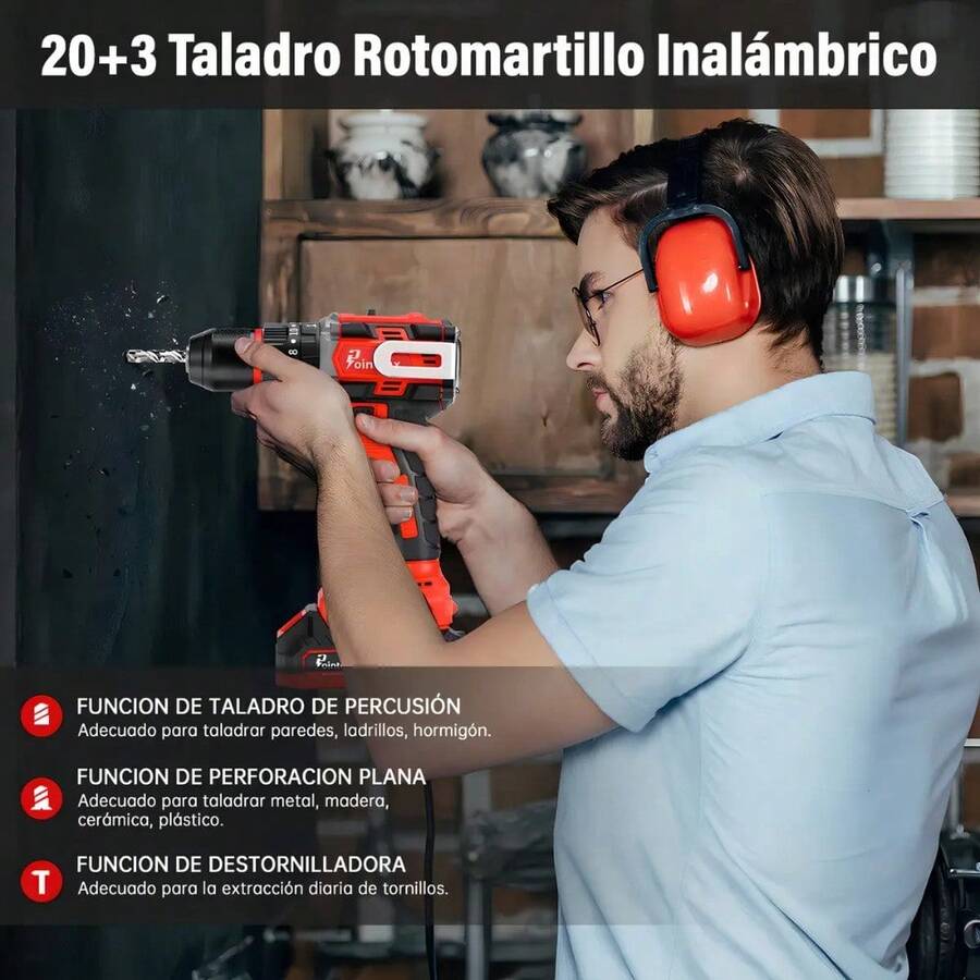 Pistola Taladro Inalámbrica 55NM