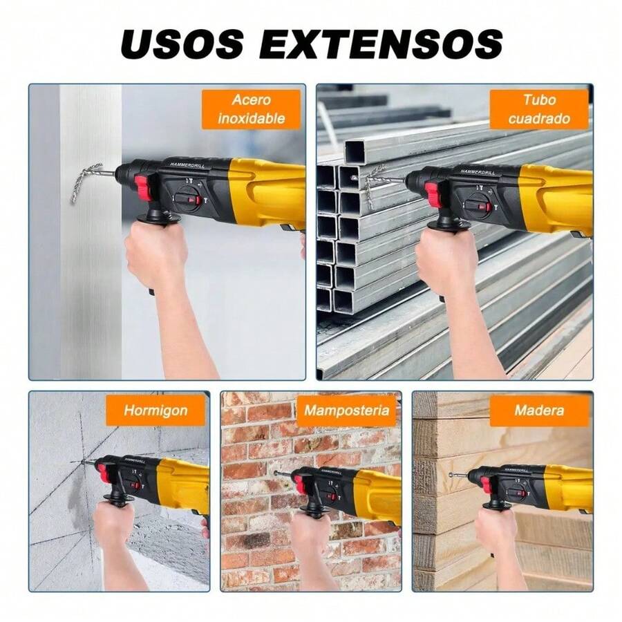 Rotomartillo 800W SDS Plus