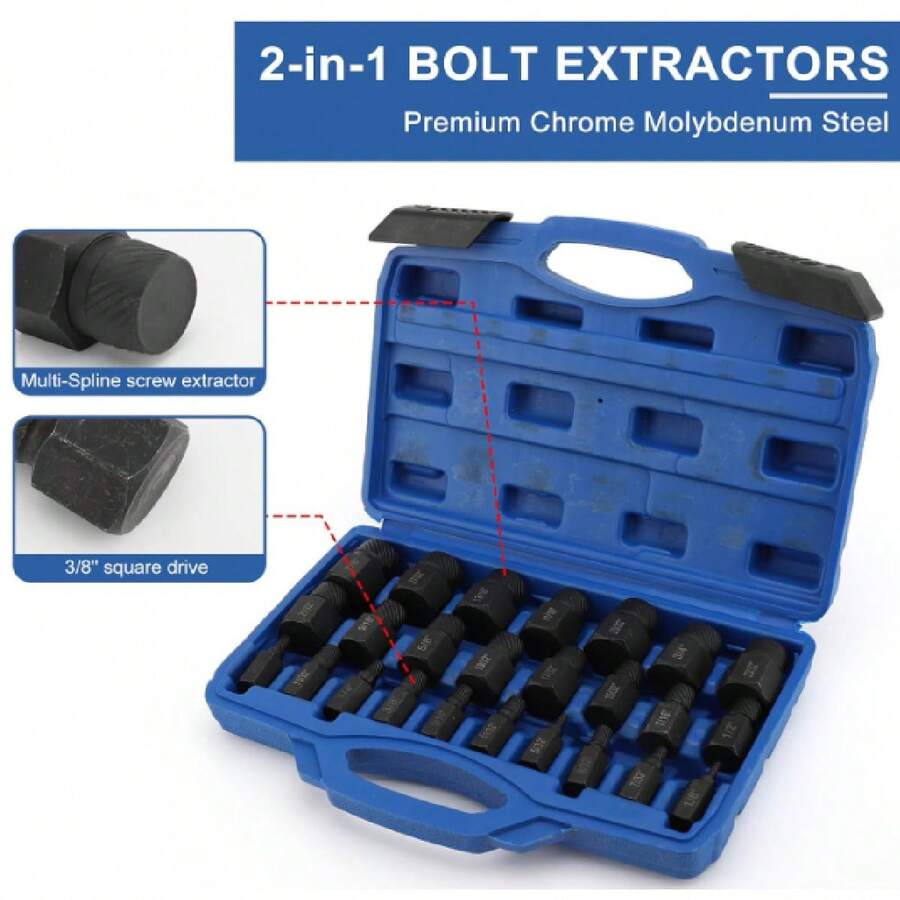 Juego de Extractores de Tornillos