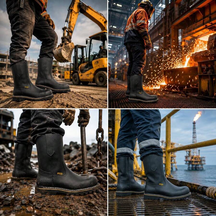 BOTA CON CASCO CORTE VACUNO