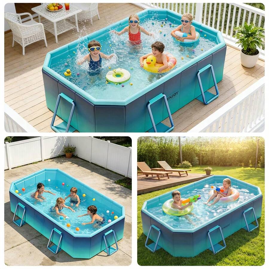 Piscina Inflable Para Niños Y Adultos
