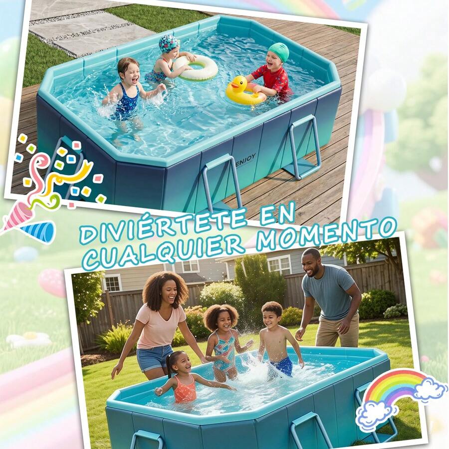 Piscina Inflable Para Niños Y Adultos