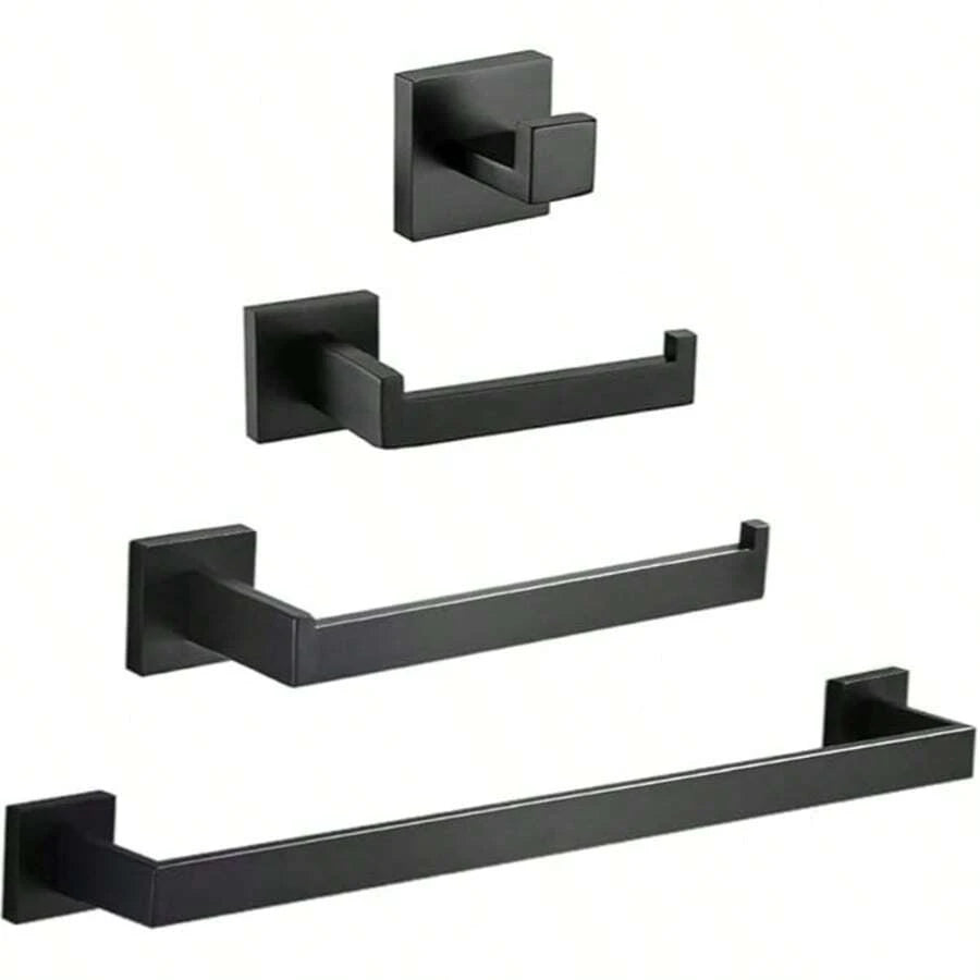 Mcmxtap Negro Juego de Accesorios de Baño