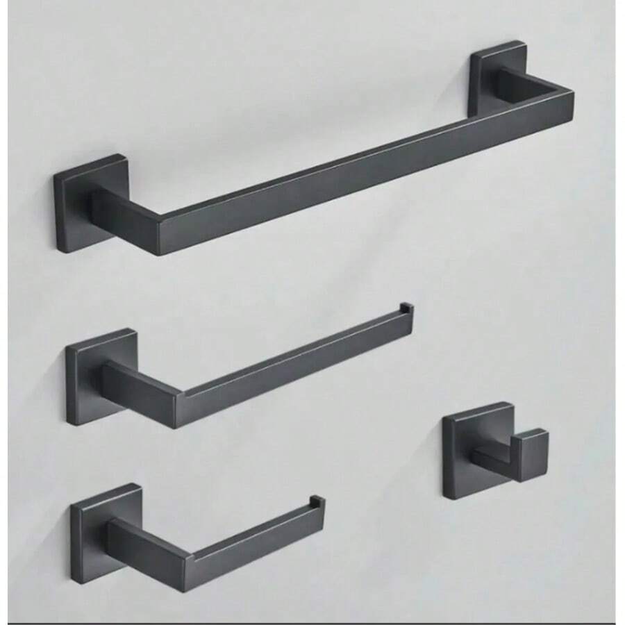 Mcmxtap Negro Juego de Accesorios de Baño