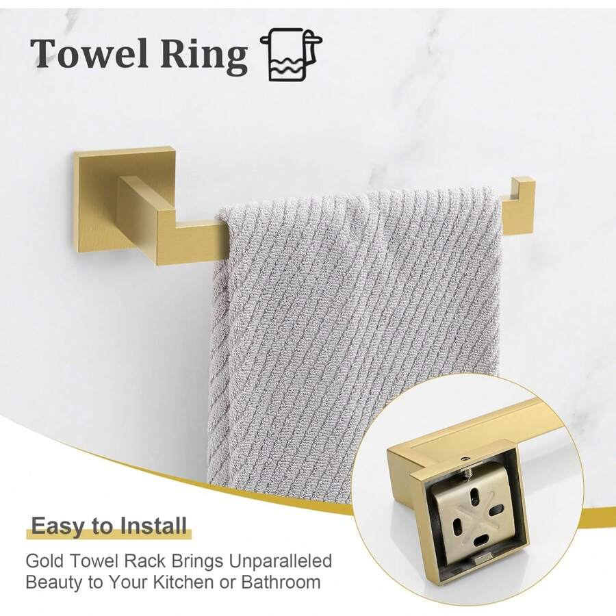 Mcmxtap Negro Juego de Accesorios de Baño