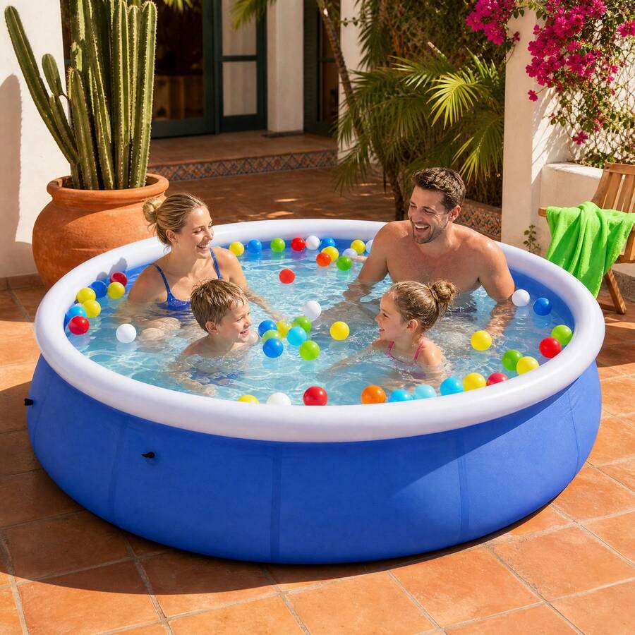 Piscina Inflable Para Niños Y Adultos