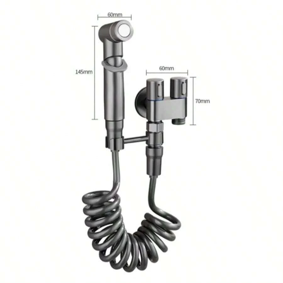 Bidet Pulverizador Acero Inoxidable: Baño Bidé Pulverizador Set