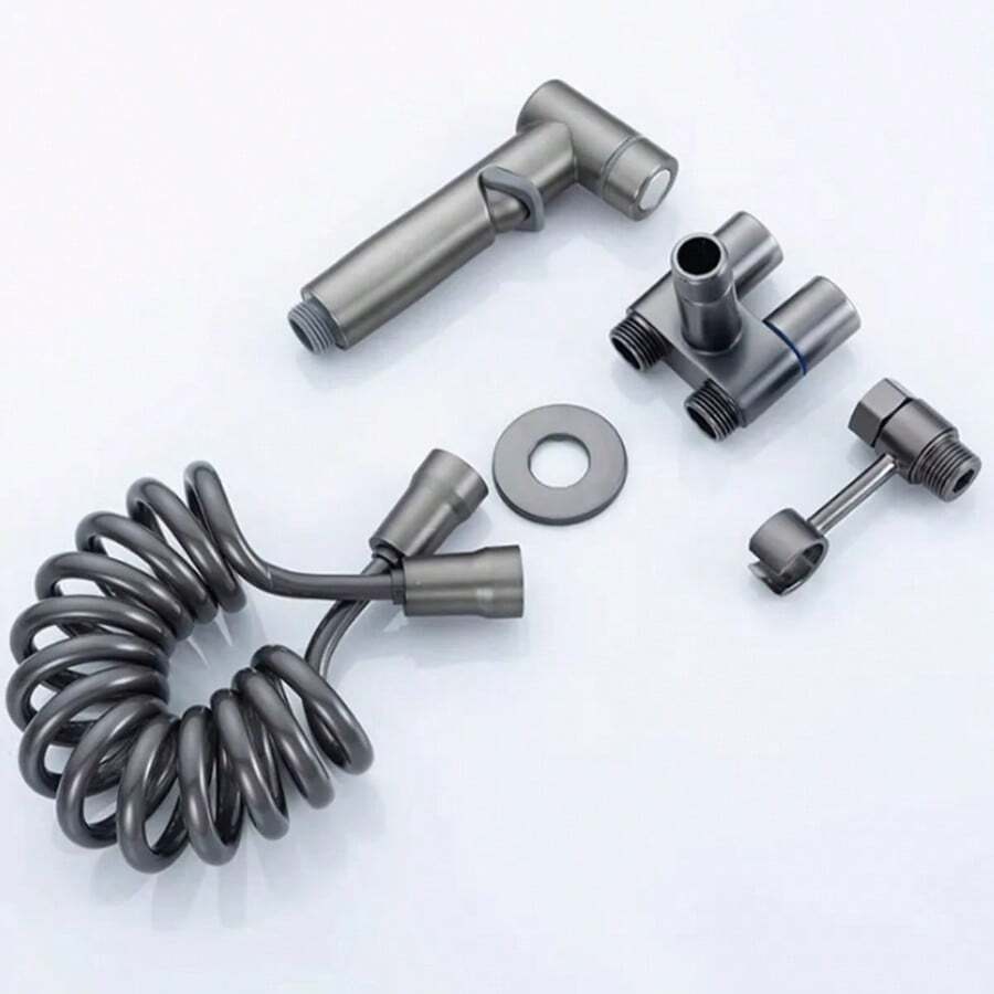 Bidet Pulverizador Acero Inoxidable: Baño Bidé Pulverizador Set