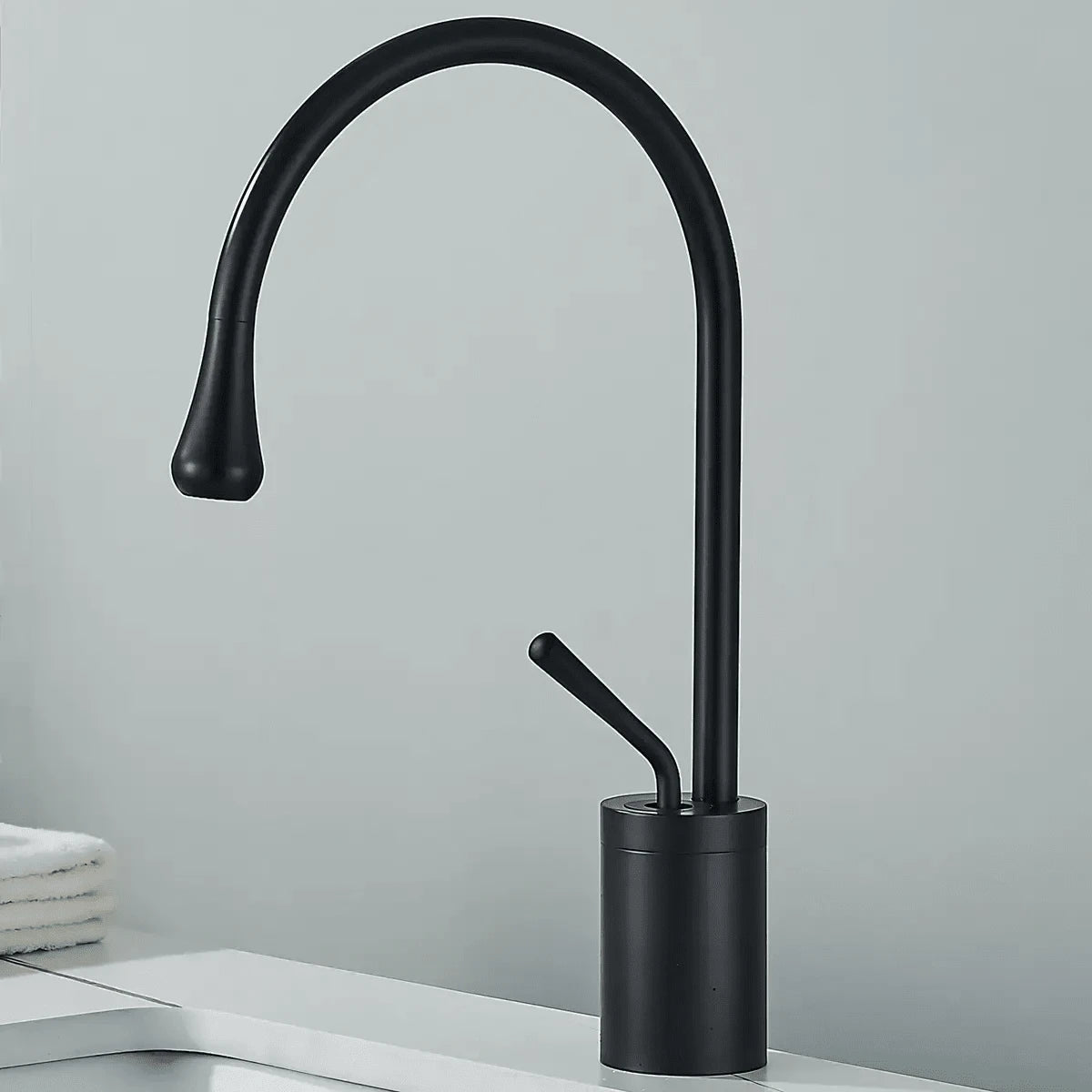 Grifos de baño en oro cepillado