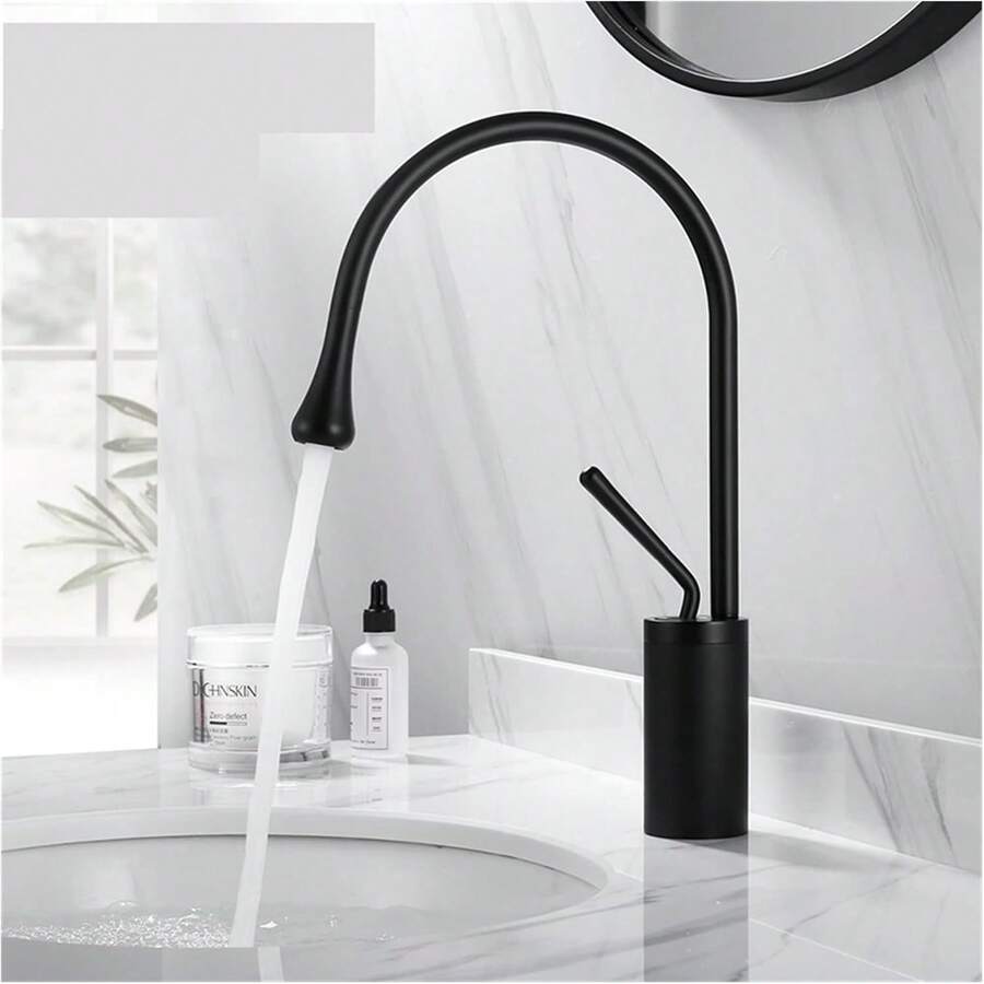 Grifos de baño en oro cepillado
