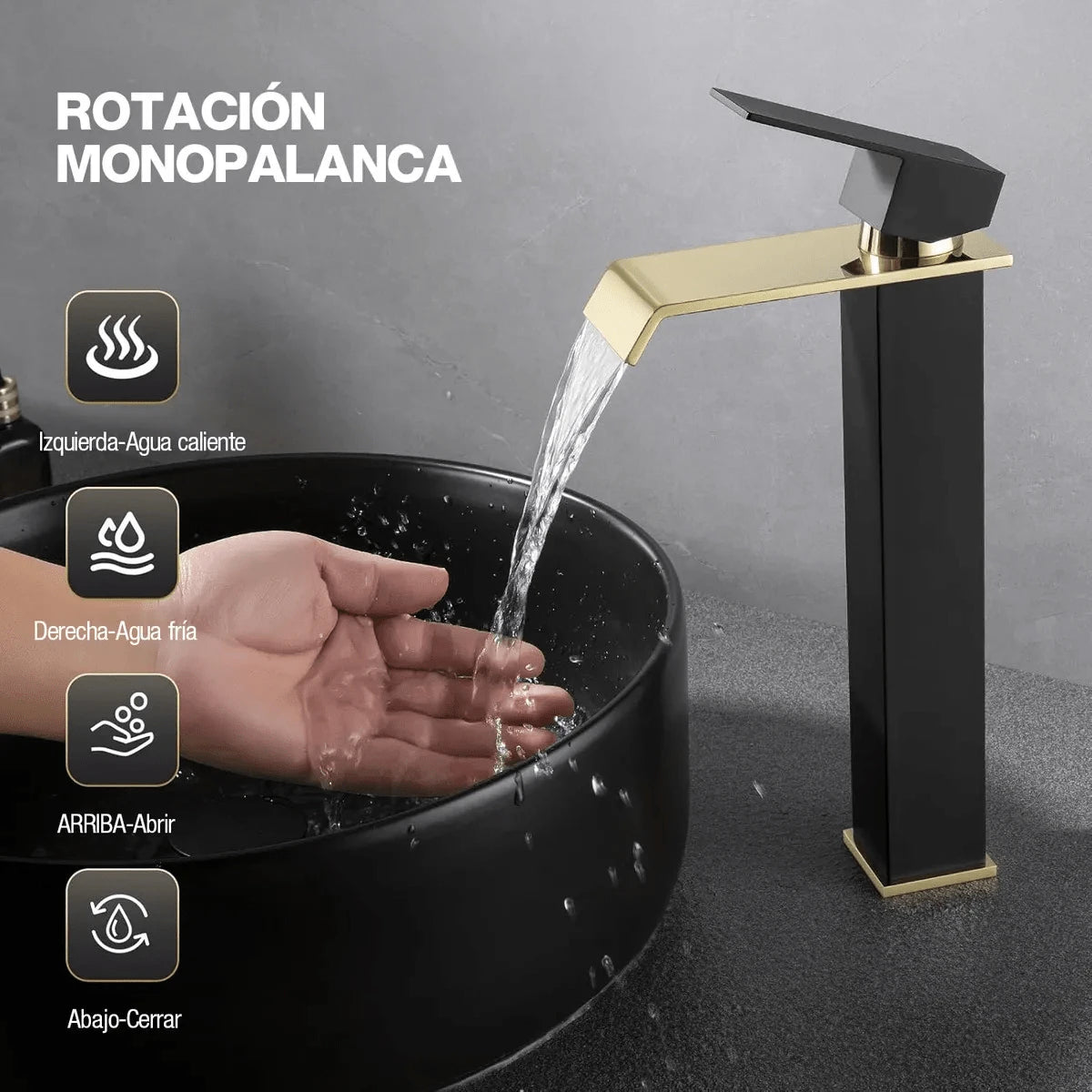 Llave Monomando para Lavabo