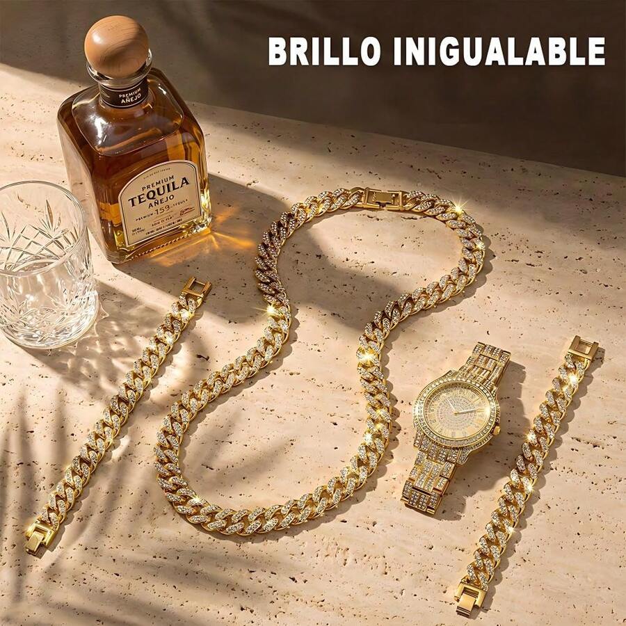 Conjunto de 4 Piezas de Joyas