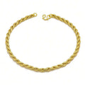 Cadena Trenzada para Hombre Golden