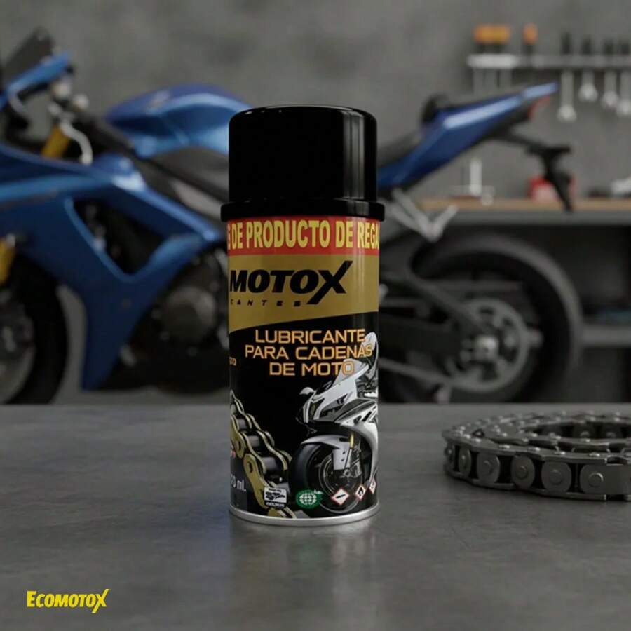 Paquete 12 Lubricantes, Cadena Ecomotox