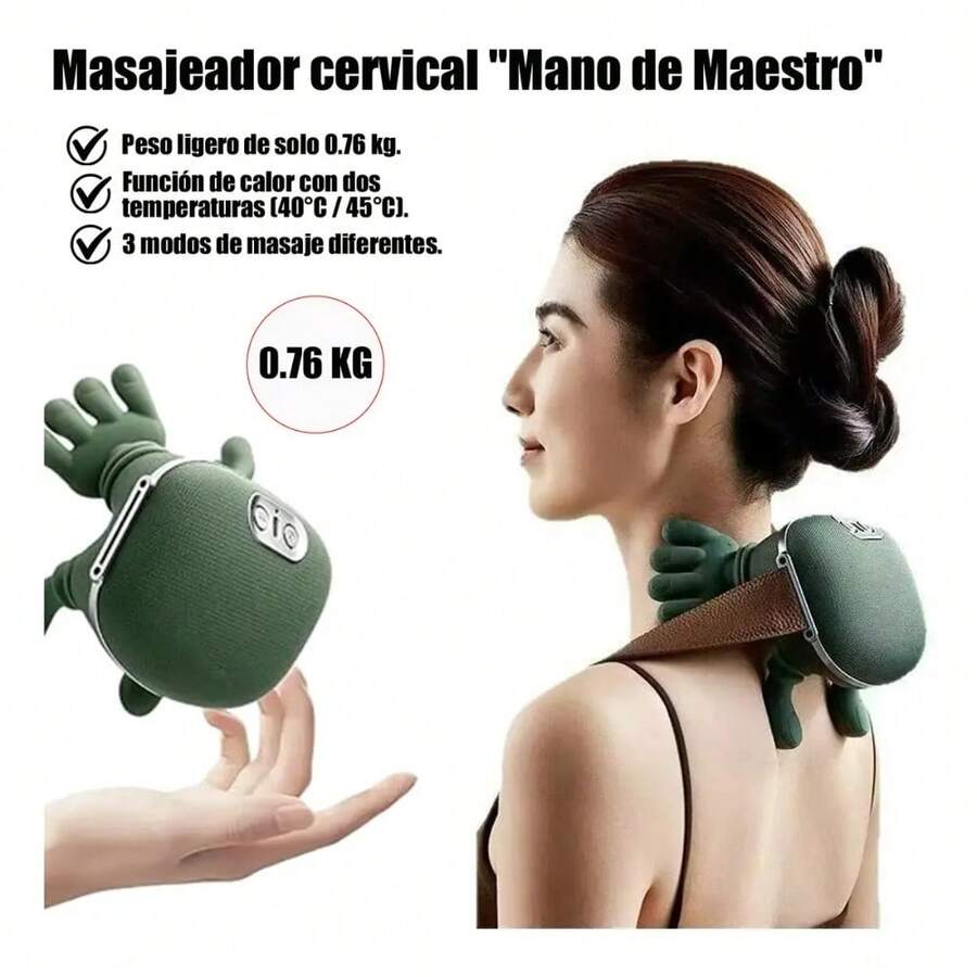 Mini Masajeador Eléctrico Portátil