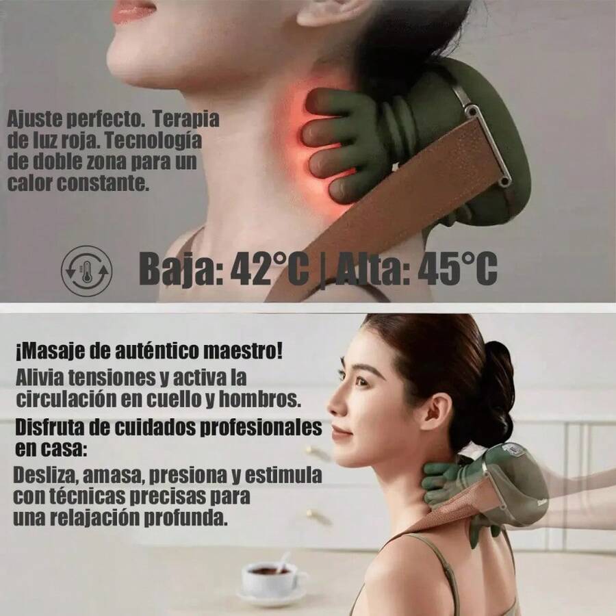 Mini Masajeador Eléctrico Portátil