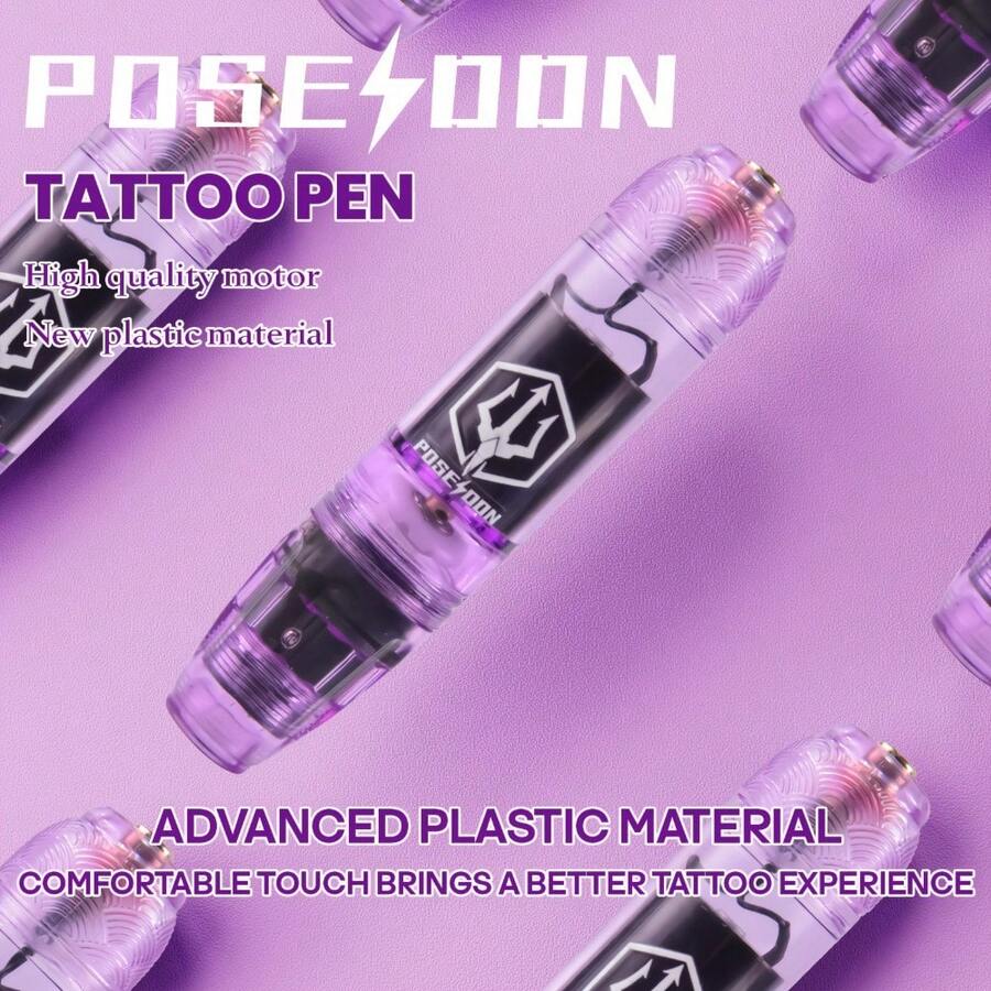 Pistola de Tatuaje Inalámbrica con Kit Completo de Accesorios