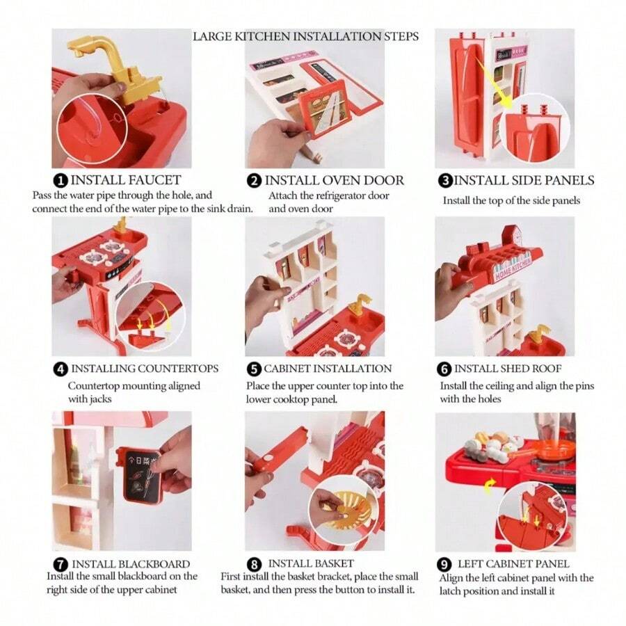 Mesa de Juguete de Cocina Infantil