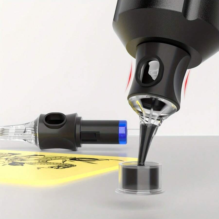 Kit de Tatuaje Inalámbrico Profesional con Pluma Rotativa
