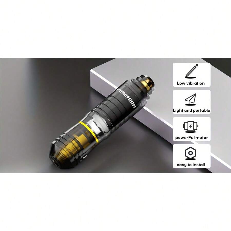 Kit de Tatuaje Inalámbrico Profesional con Pluma Rotativa