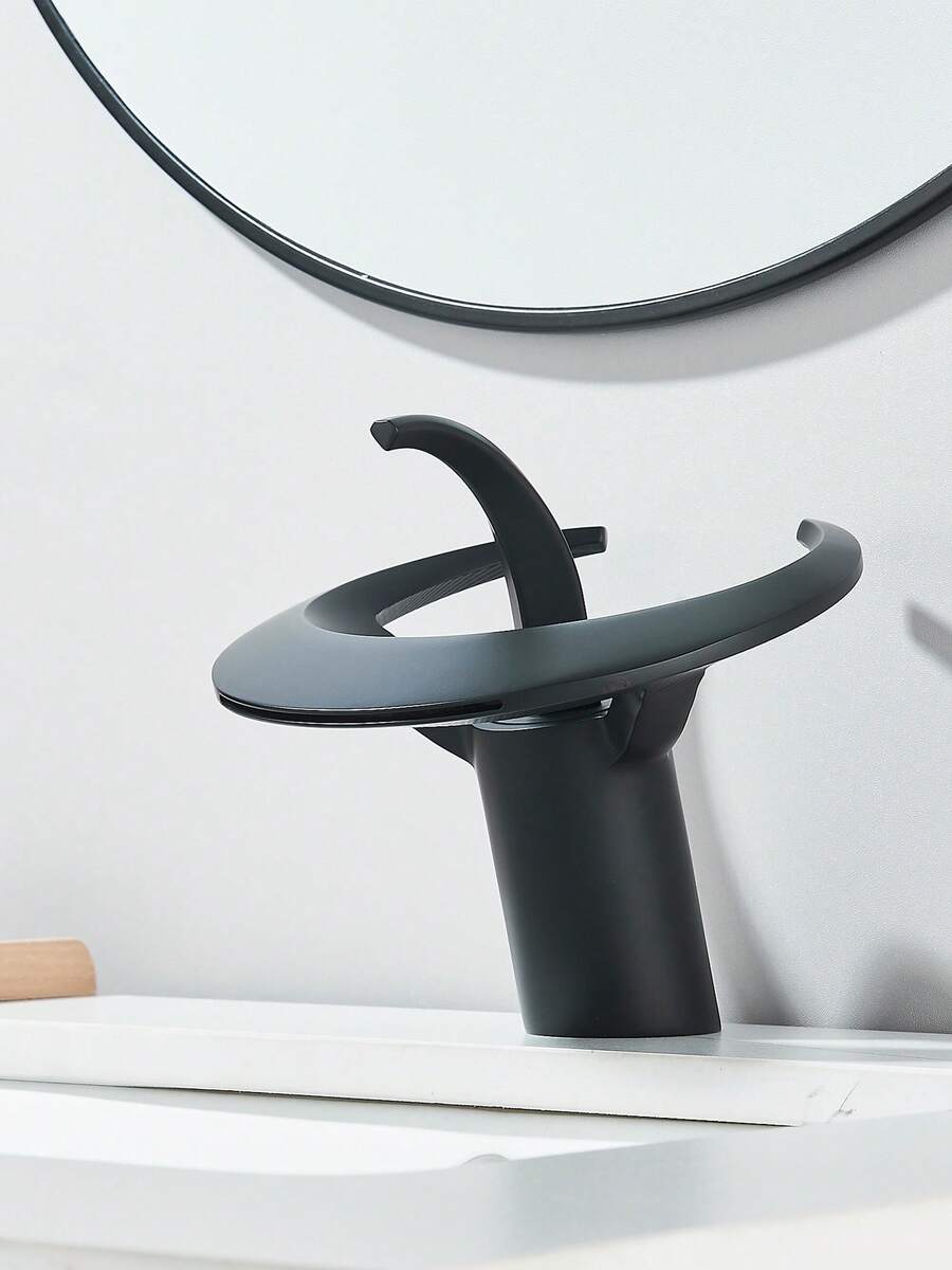 Mezclador monomando para lavabo tipo cascada